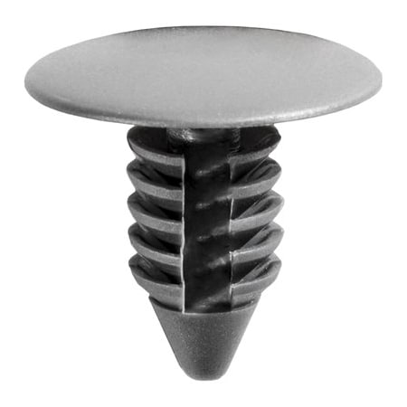 Auveco GM&AM GRY PLSTC SCRW NAIL 50PK AV10832